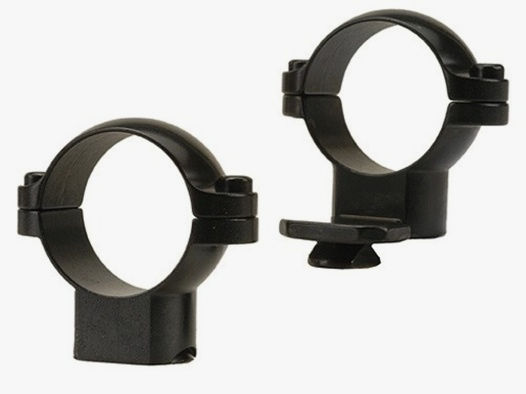 Leupold STD Ringe 25,4mm extended high gekröpft glänzend schwarz