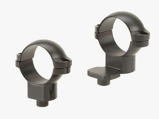Leupold QR Ringe 25,4mm extended high gekröpft matt schwarz
