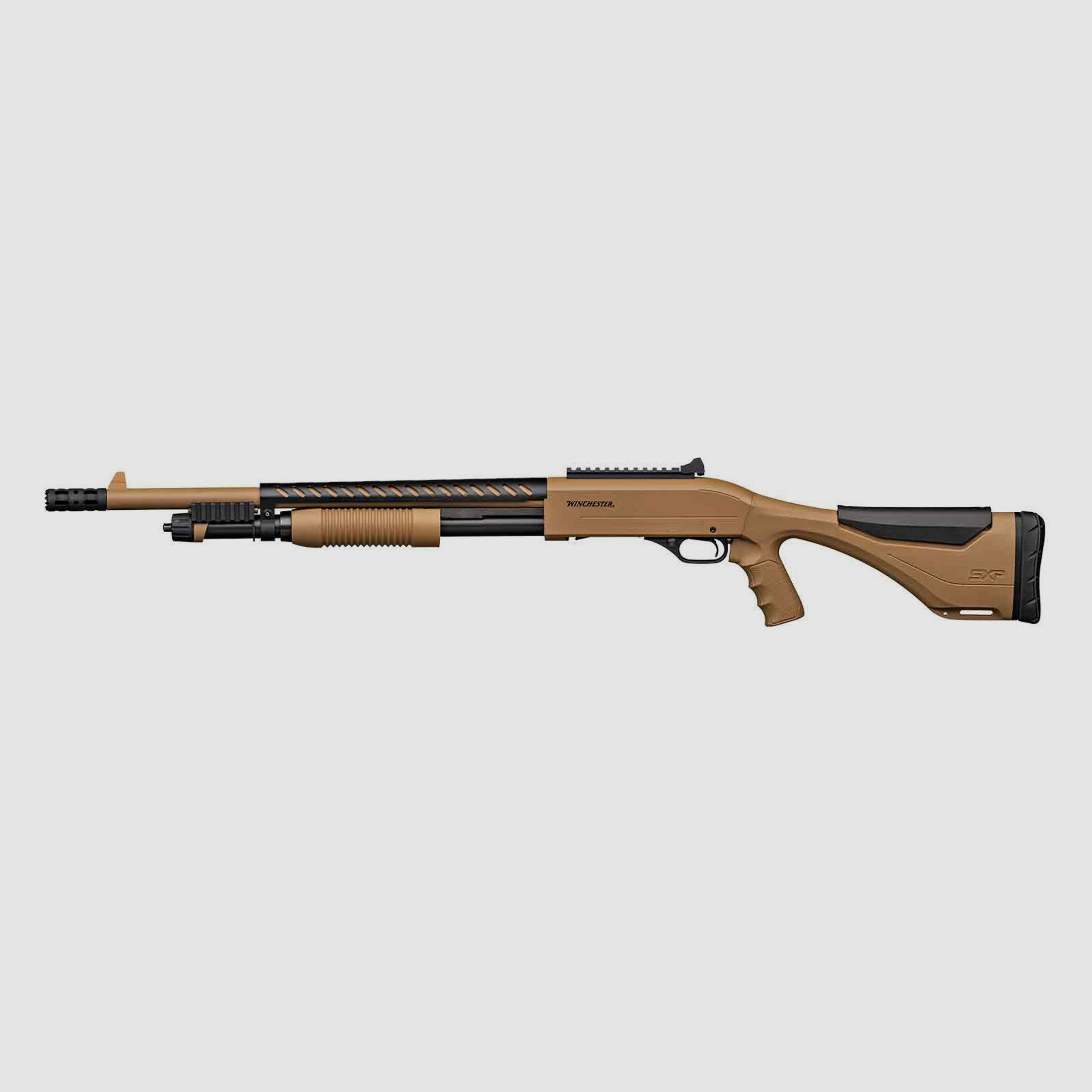 Winchester SXP Xtreme Dark Earth Defender .12/76 18" Vorderschaftrepetierflinte