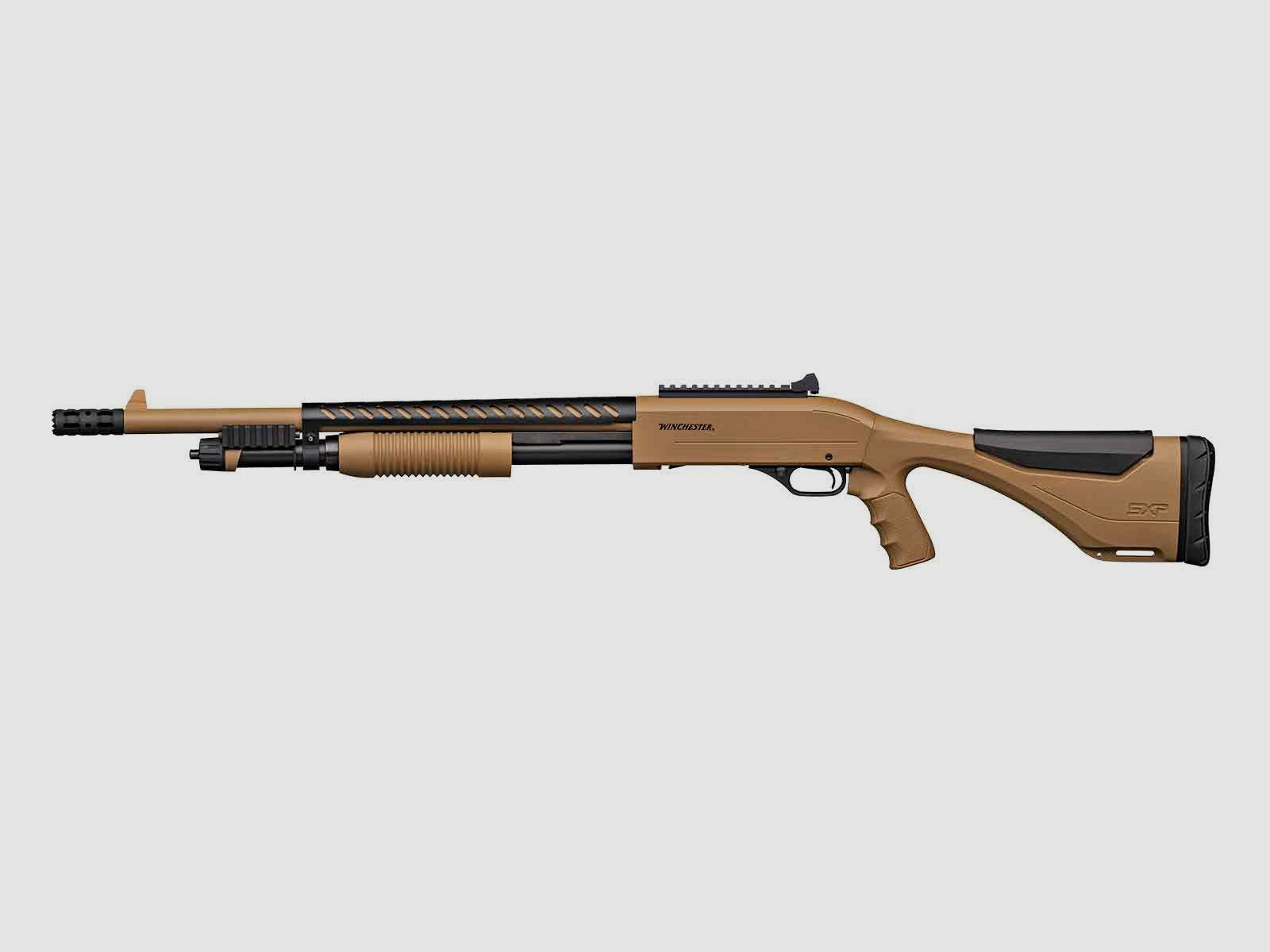 Winchester SXP Xtreme Dark Earth Defender .12/76 18" Vorderschaftrepetierflinte