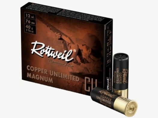 Rottweil Copper Unlimited Magnum .12/76 3,00mm 40g 10 Patronen