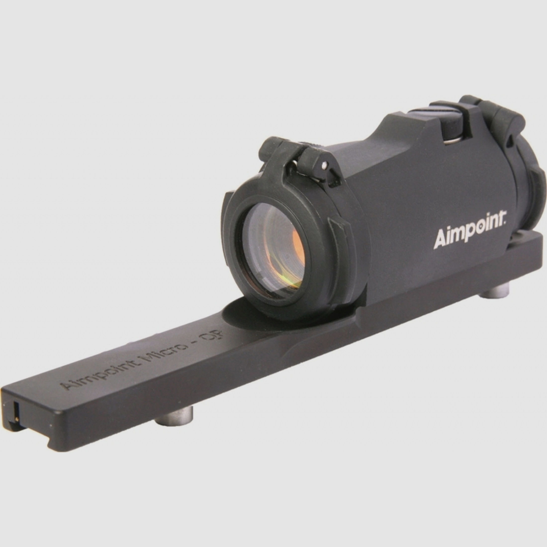 Aimpoint Micro H-2 Leuchtpunktvisier mit Montageschiene f. Leupold QR
