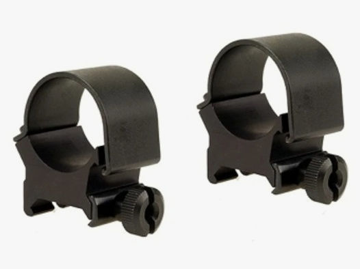 Weaver Top-Mount Weaver-Style Ringe matt schwarz 25,4mm high, BH 8,43mm