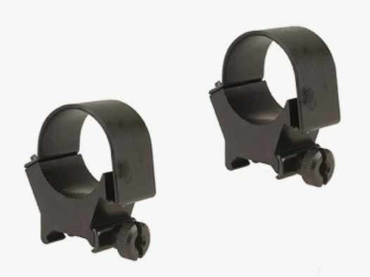 Weaver Top-Mount Weaver-Style Ringe matt schwarz 30mm high, BH 12,7mm