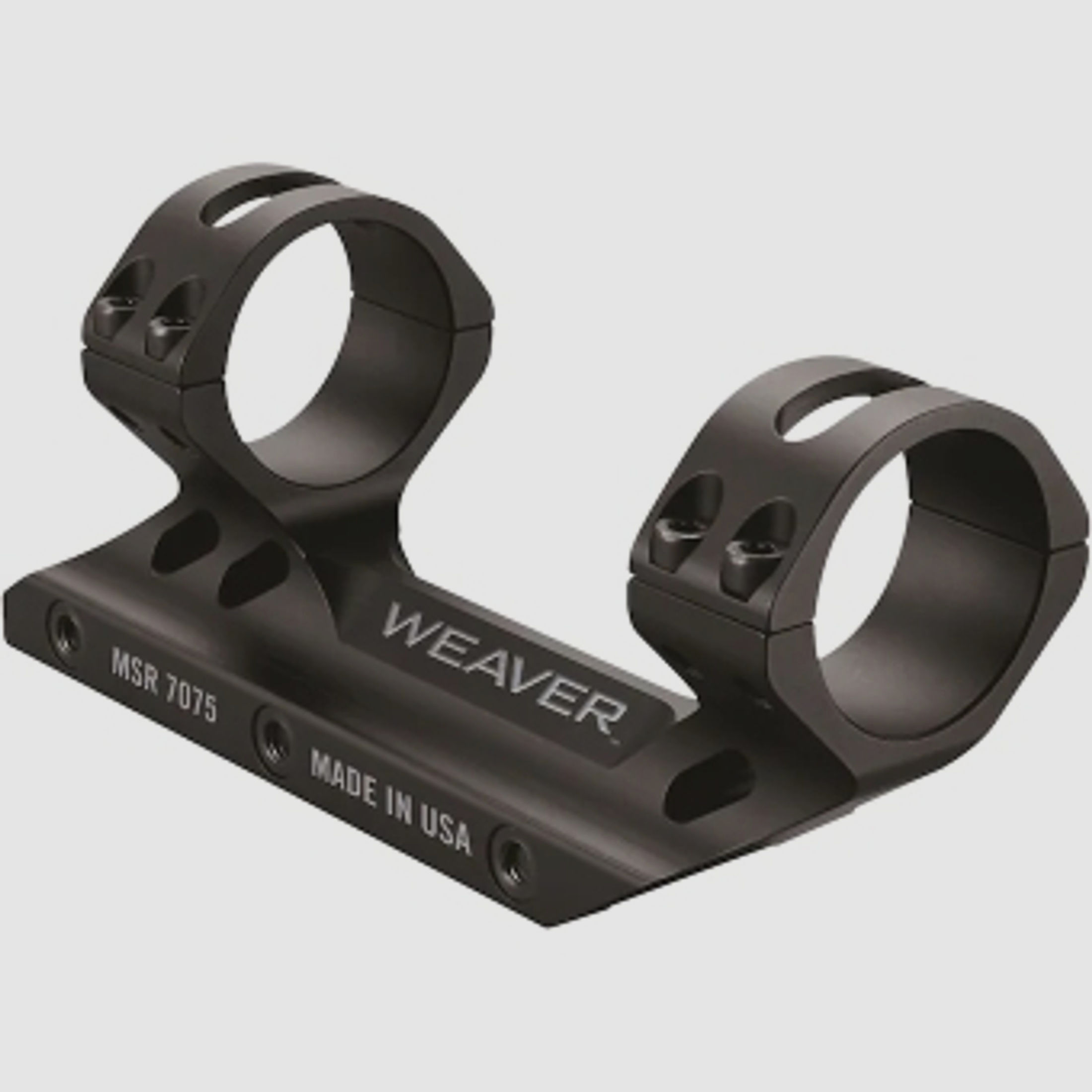 Weaver Premium MSR 1-tlg. Mount Picatinny-Style mit Integral Ringe matt schwarz 25,4mm