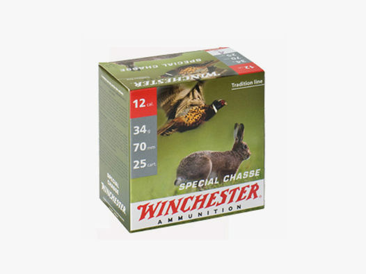 Winchester Special Chasse .12/70 34g #5 (3,0mm) 25 Patronen