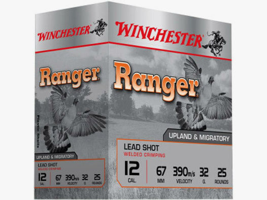 Winchester Ranger .12/67 32g #8 (2,2mm) 25 Patronen