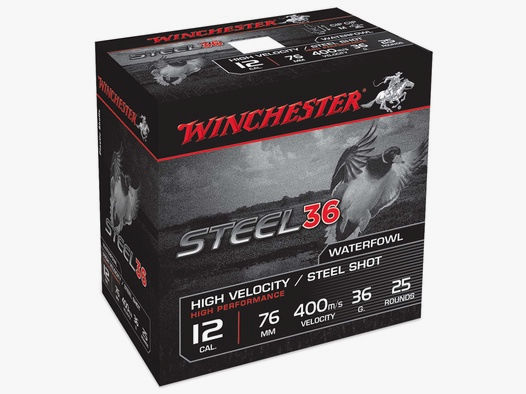 Winchester Steel Magnum .12/76 36g #5 (3,0mm) 10 Patronen