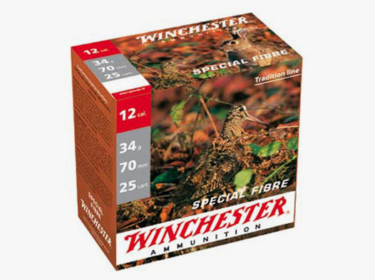 Winchester Special Fibre .12/70 34g #6 (2,7mm) 25 Patronen