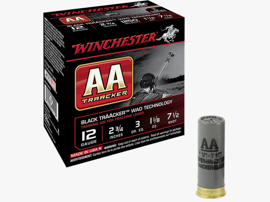 Winchester AA TrAAcker .12/70 32g #7,5 (2,4mm) 25 Patronen