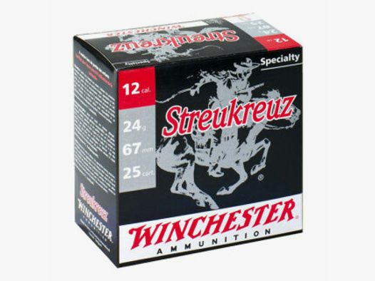 Winchester Streukreuz .12/67 24g #9 (2,0mm) 25 Patronen