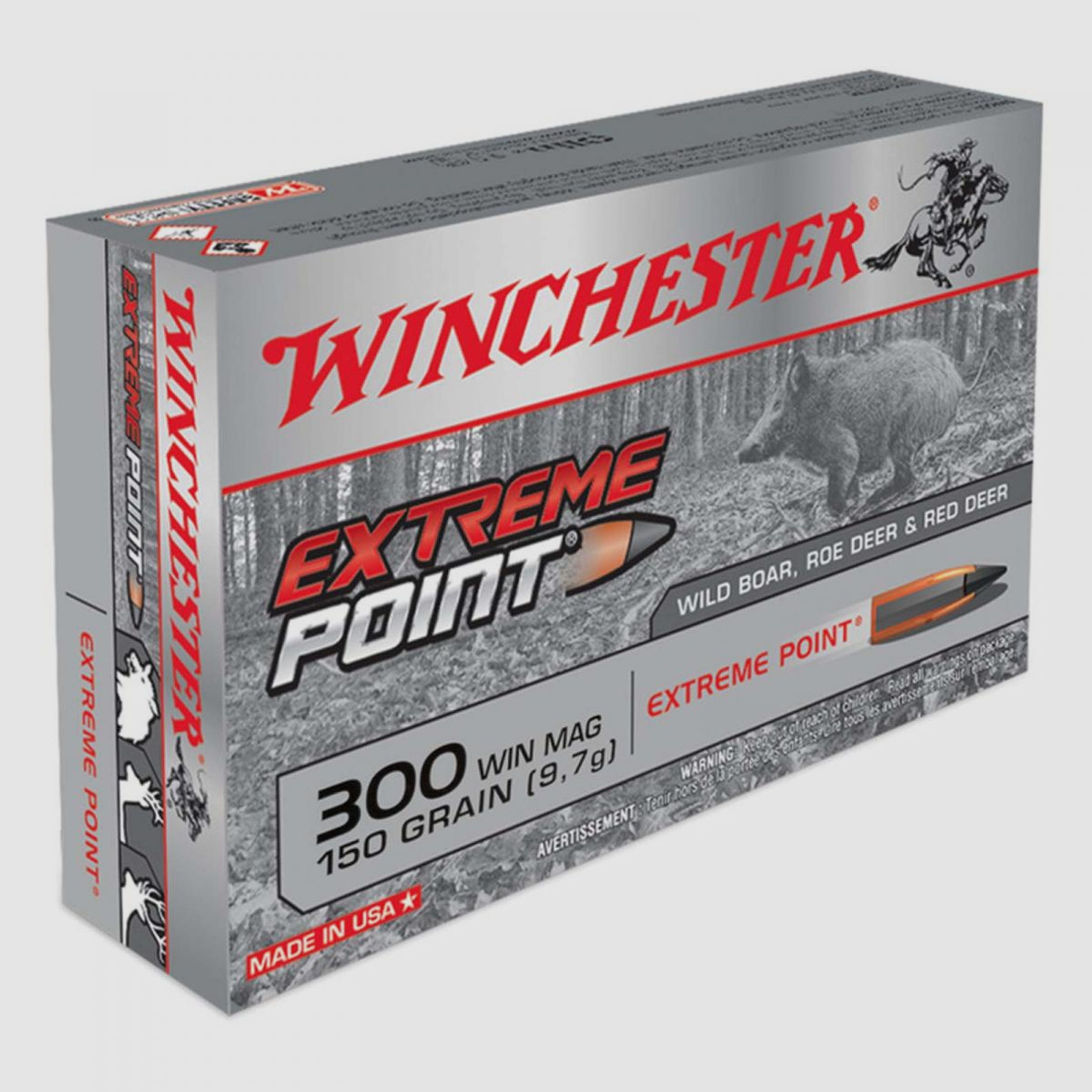 Winchester Extreme Point .300 Win. Mag. 150GR Extreme Point 20 Patronen