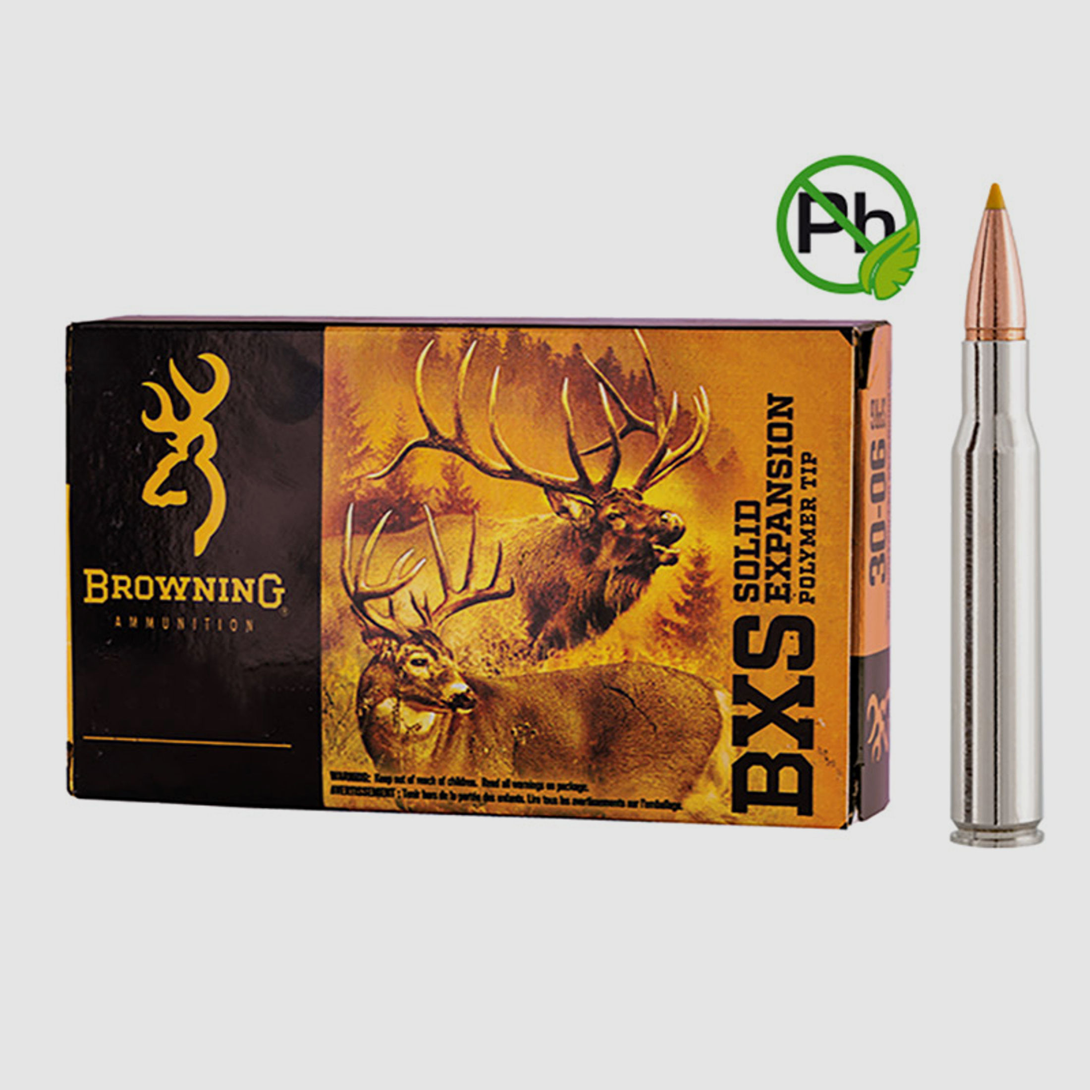 Browning .300 Win. Mag. 180GR BXS 20 Patronen