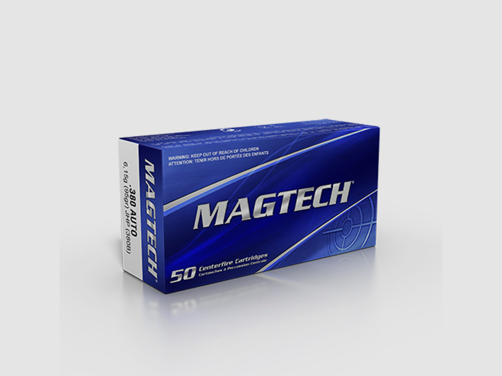 Magtech .380 ACP 95GR JHP 50 Patronen