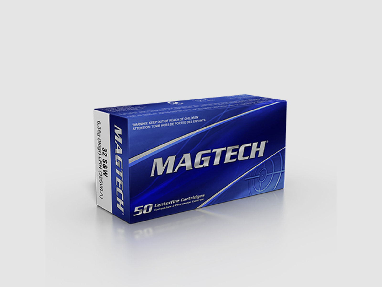 Magtech .32 S&W 98GR LRN 50 Patronen