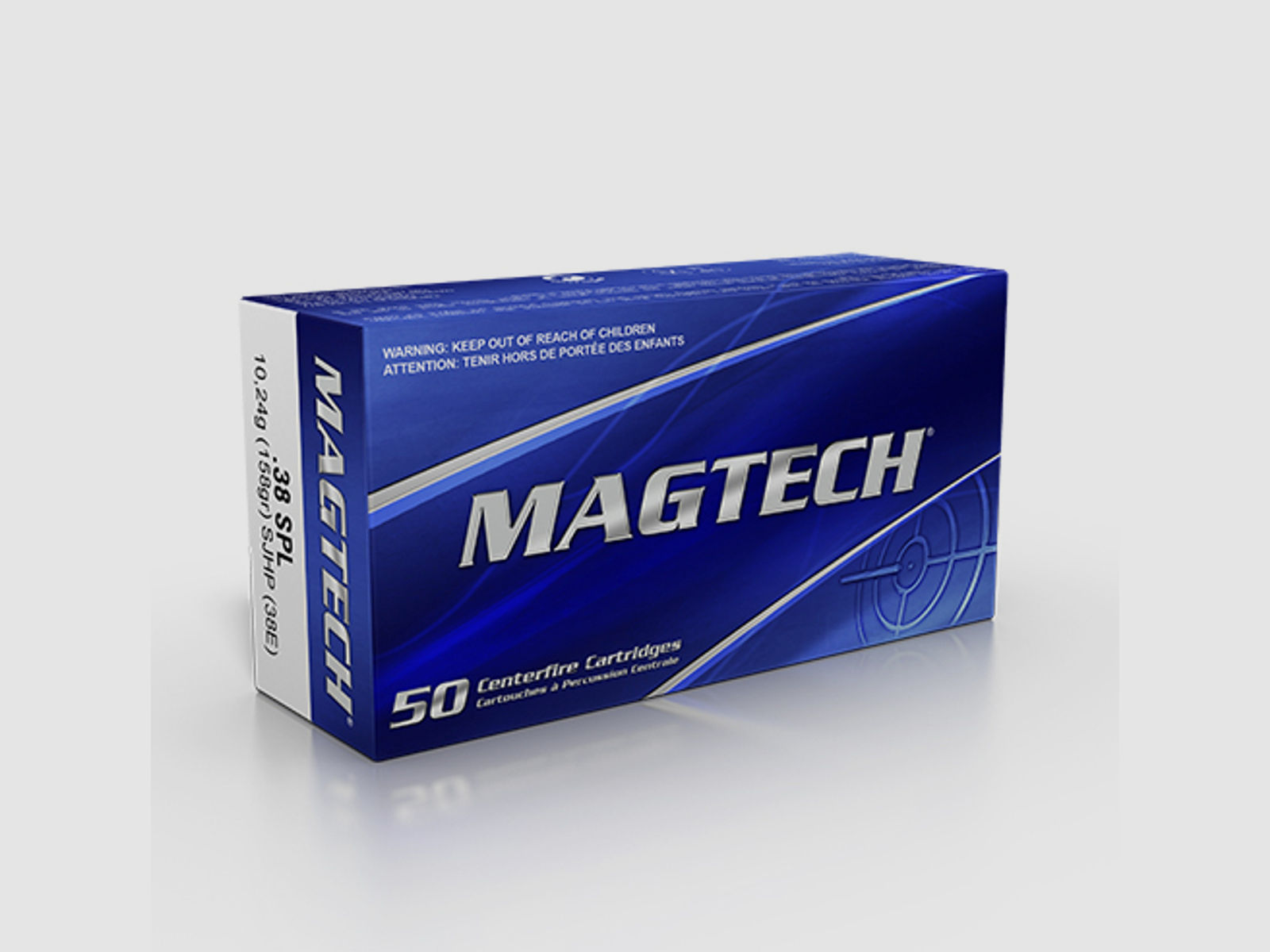 Magtech .38 Special 158GR SJHP 50 Patronen
