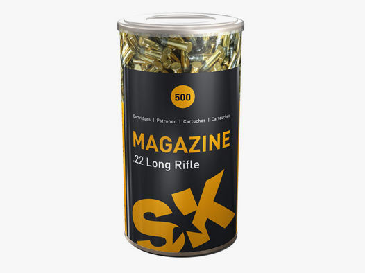 SK Magazine .22 LR 40GR LRN 500 Patronen