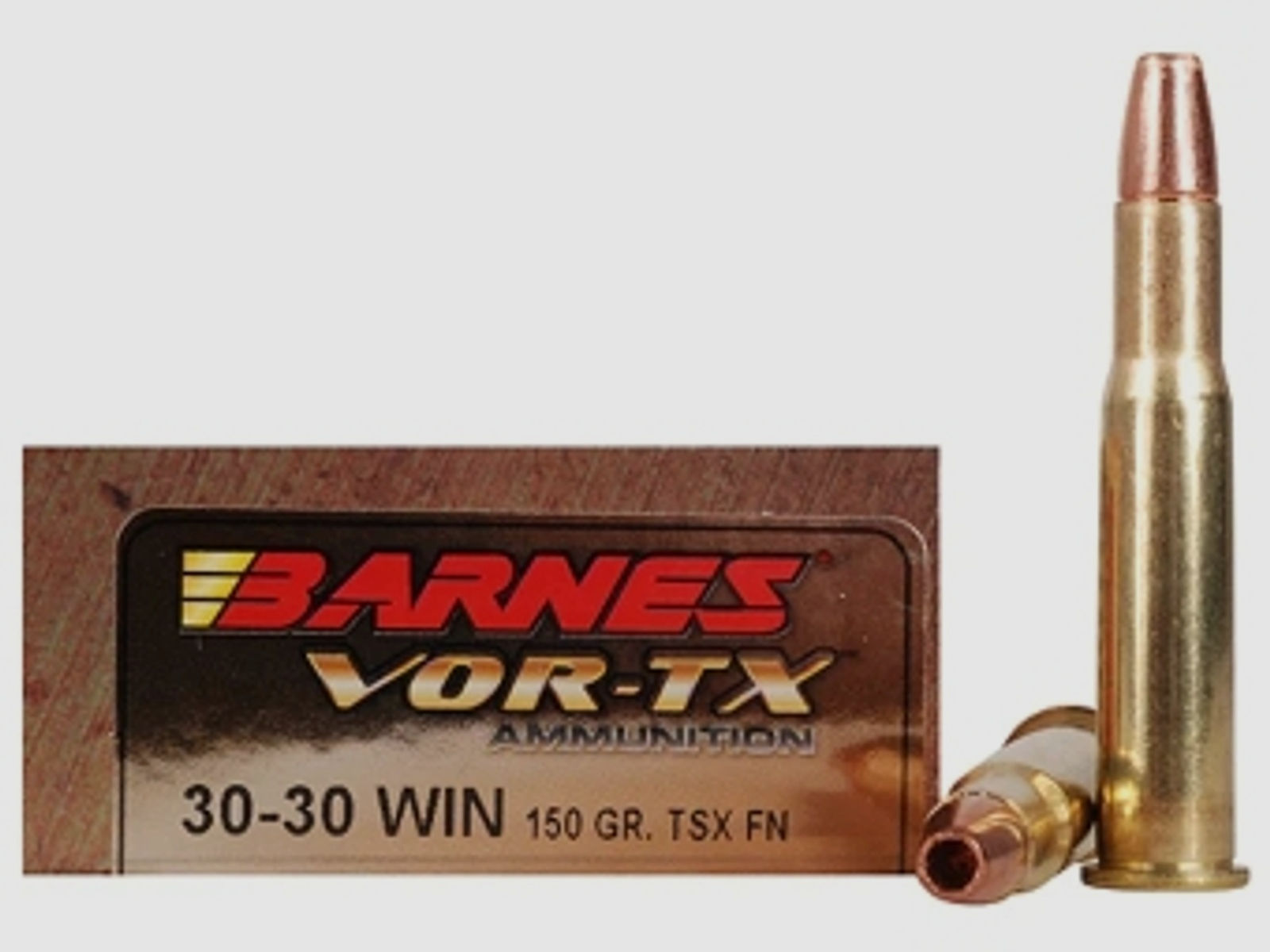 Barnes VOR-TX .30-30 Win. 150GR TSX Flat Nose 20 Patronen