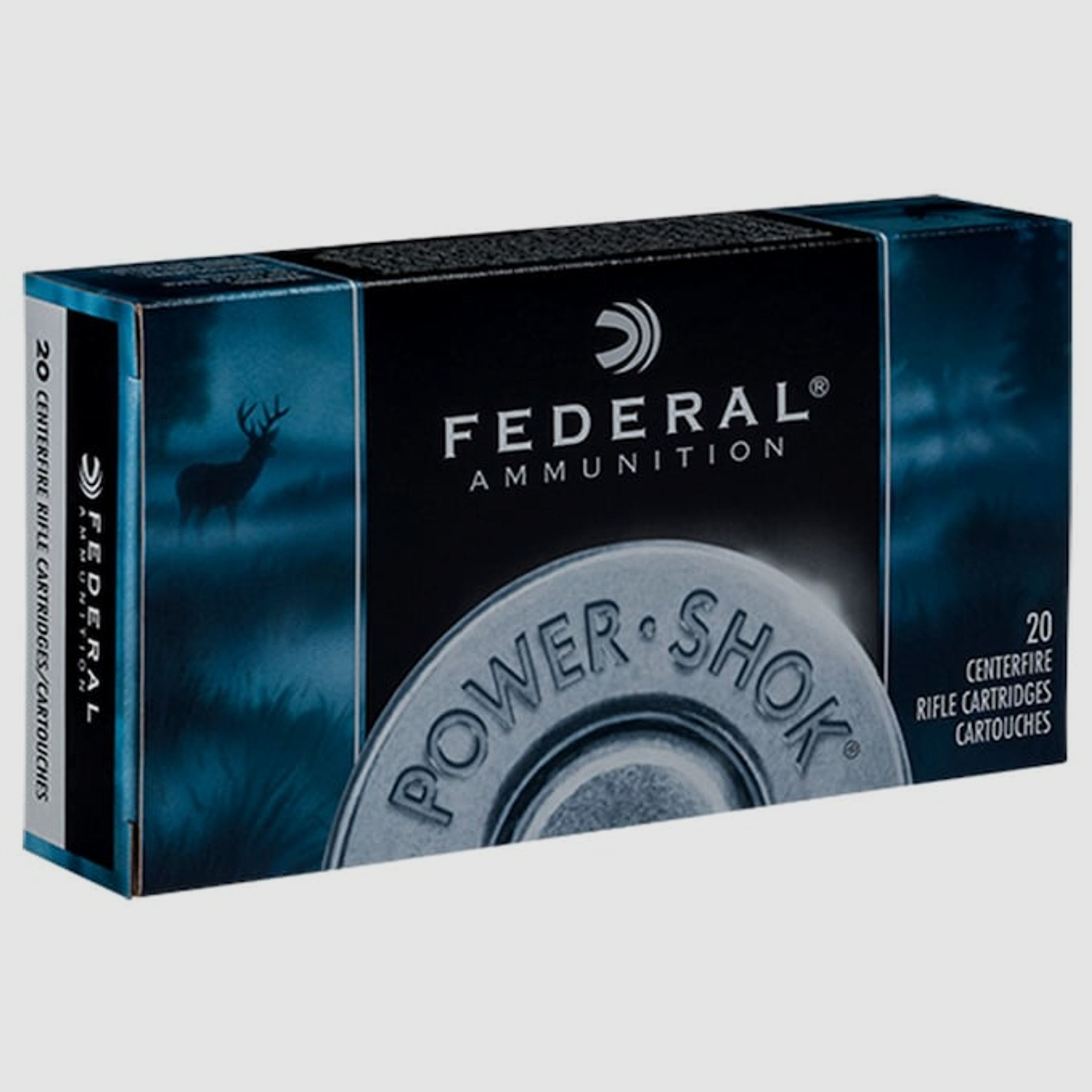 Federal Power-Shok .300 Win. Mag. 150GR JSP 20 Patronen