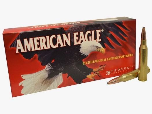Federal American Eagle .338 Lapua Mag. 250GR JSP 20 Patronen