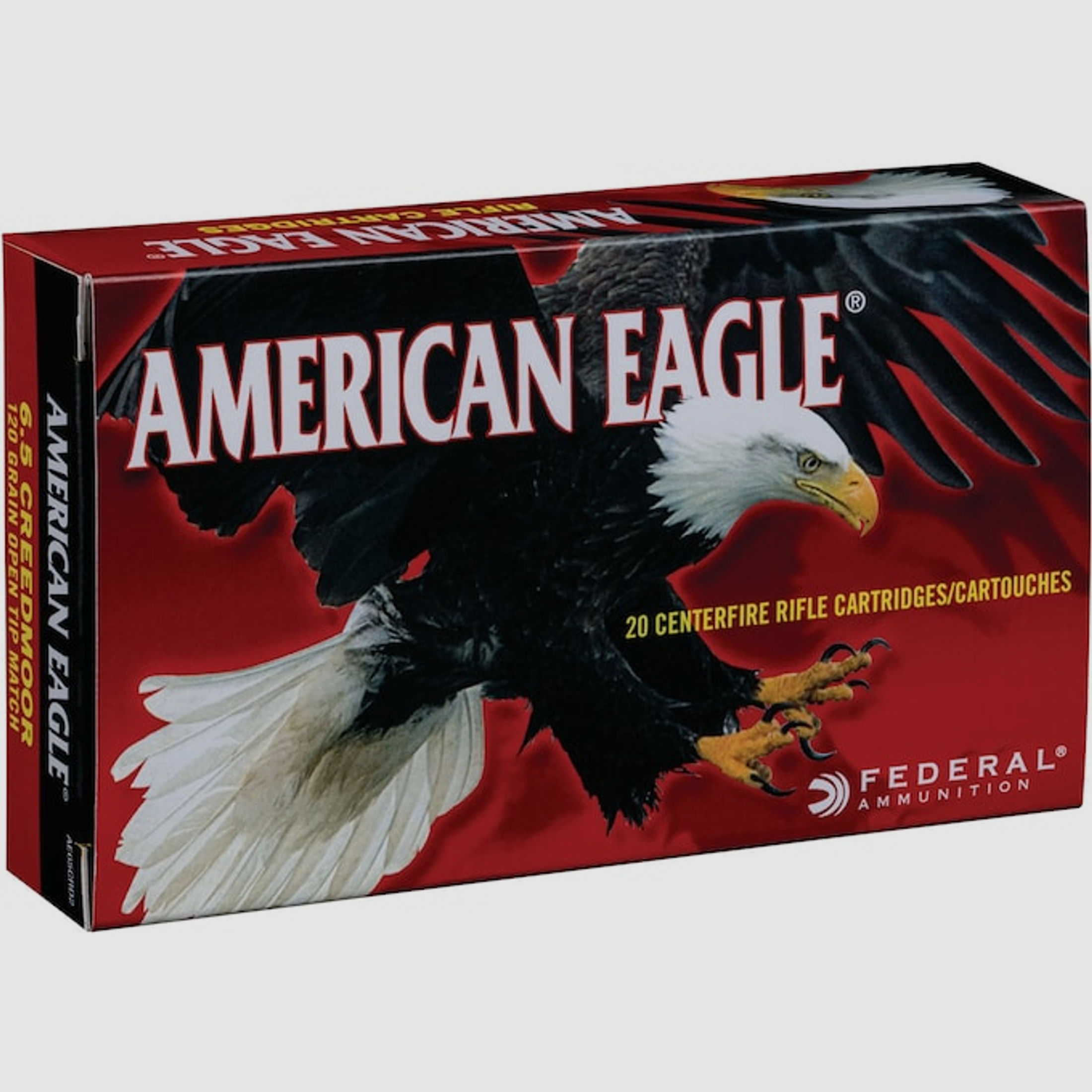 Federal American Eagle 6,5mm Creedmoor 120GR OTM 20 Patronen