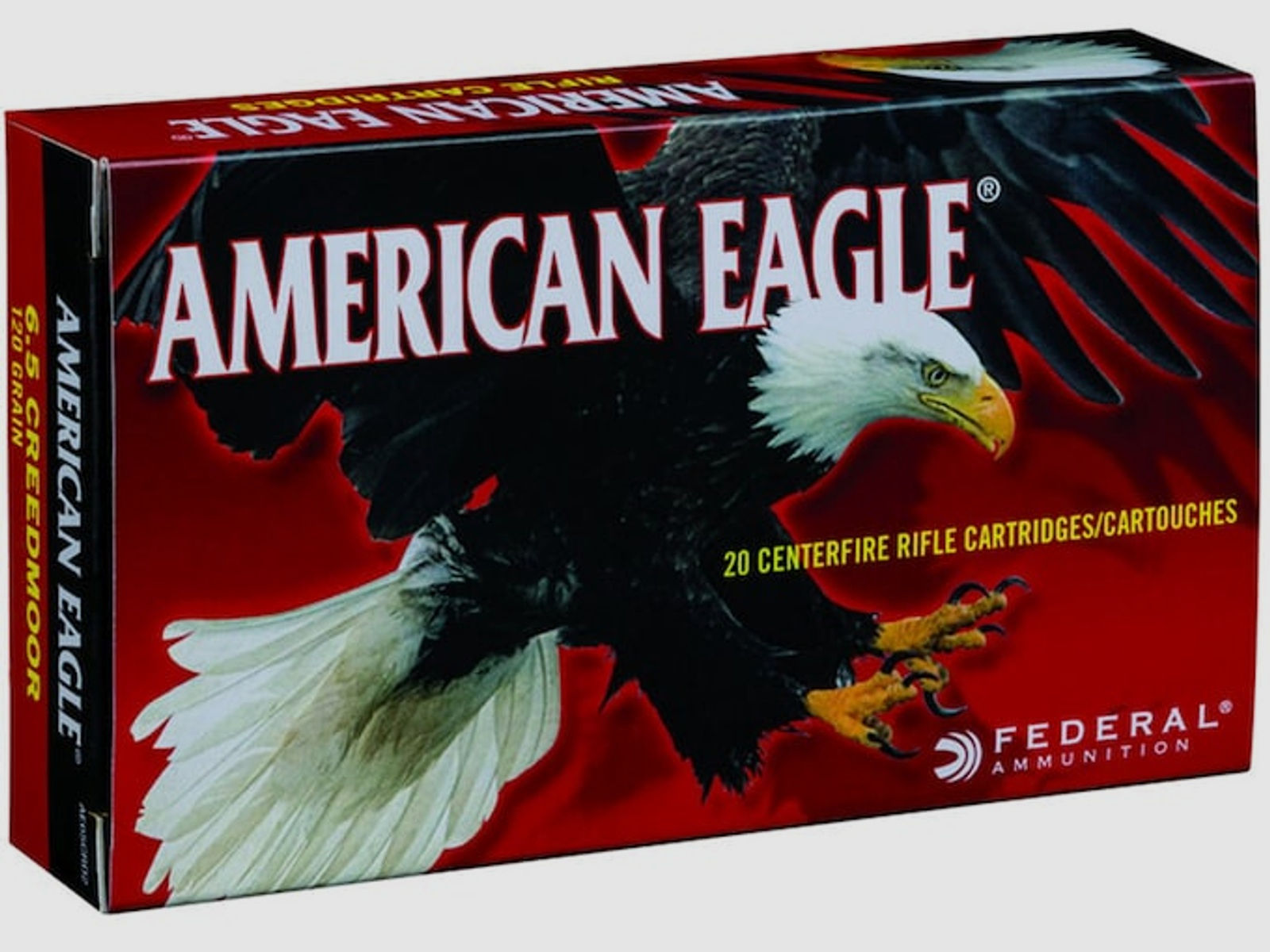 Federal American Eagle 6,5mm Creedmoor 120GR TMJ 20 Patronen