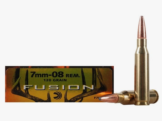 Federal Fusion 7mm-08 Rem. 120GR SP 20 Patronen