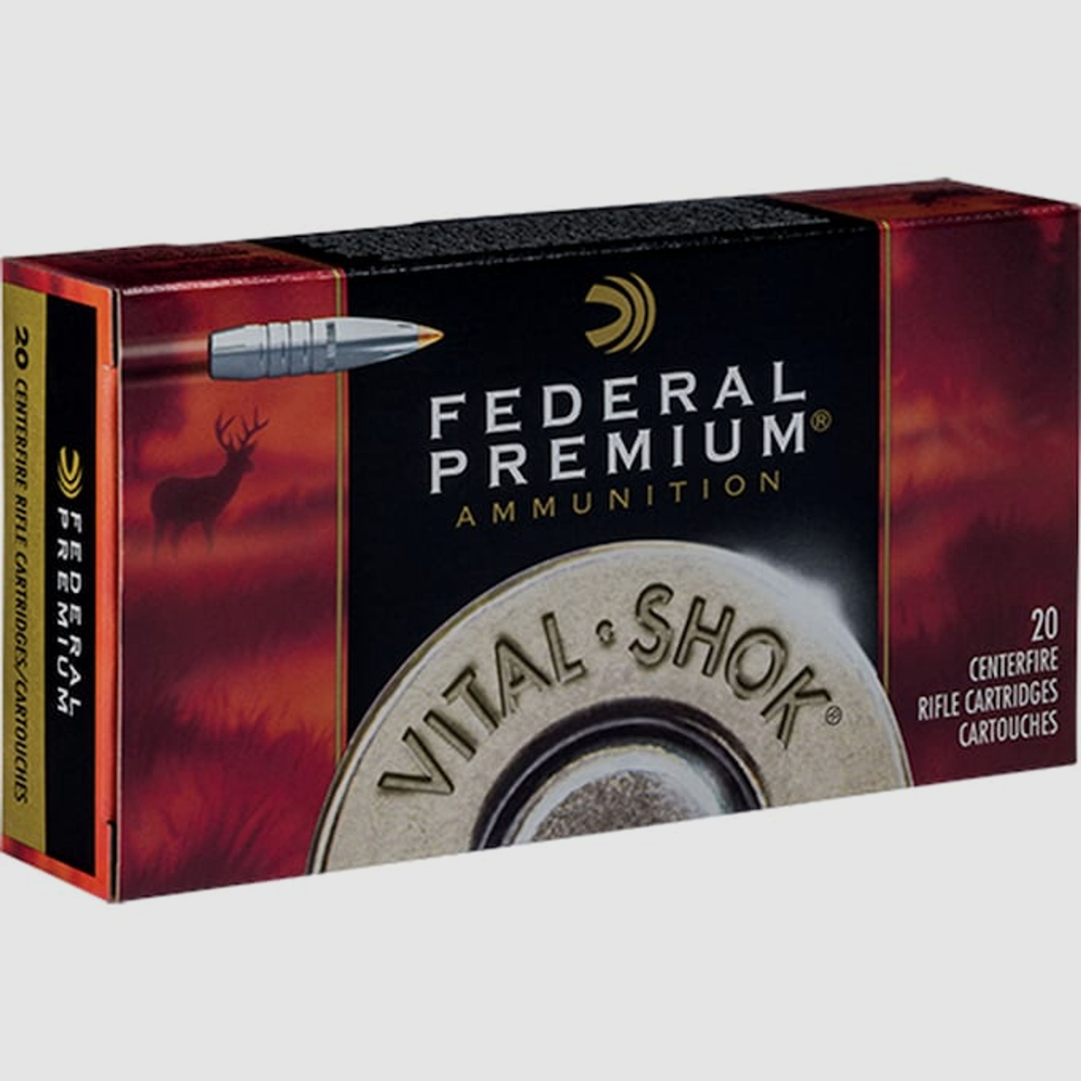Federal Premium Trophy Bonded Tip .300 Win. Mag. 180GR 20 Patronen
