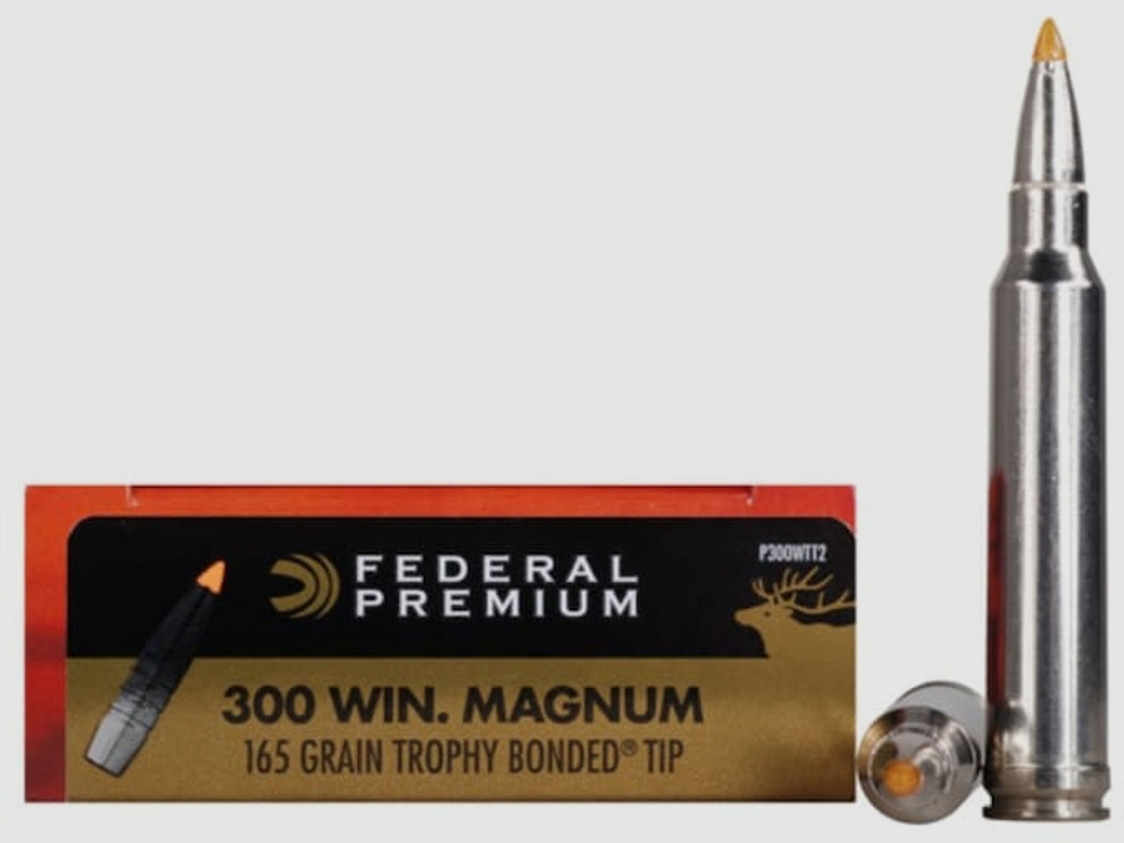 Federal Premium Trophy Bonded Tip .300 Win. Mag. 165GR 20 Patronen