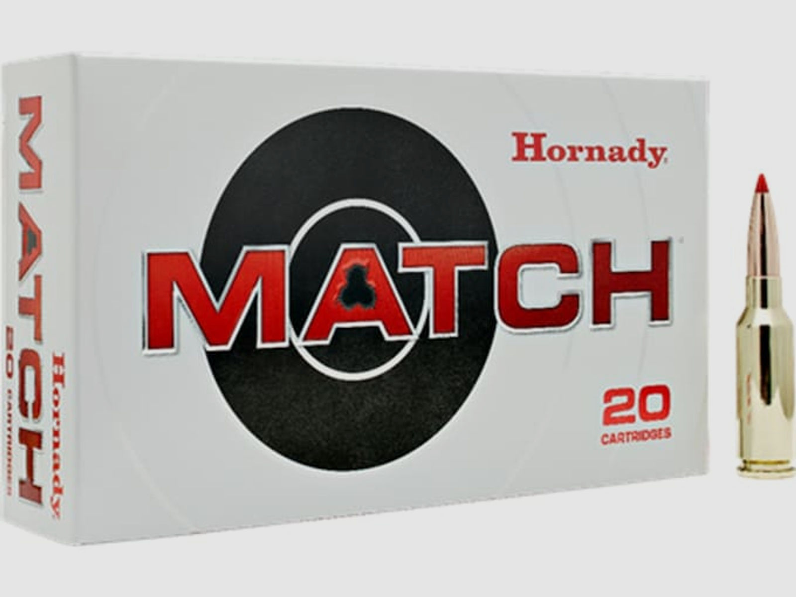 Hornady Match 6mm ARC 108GR ELD Match 20 Patronen