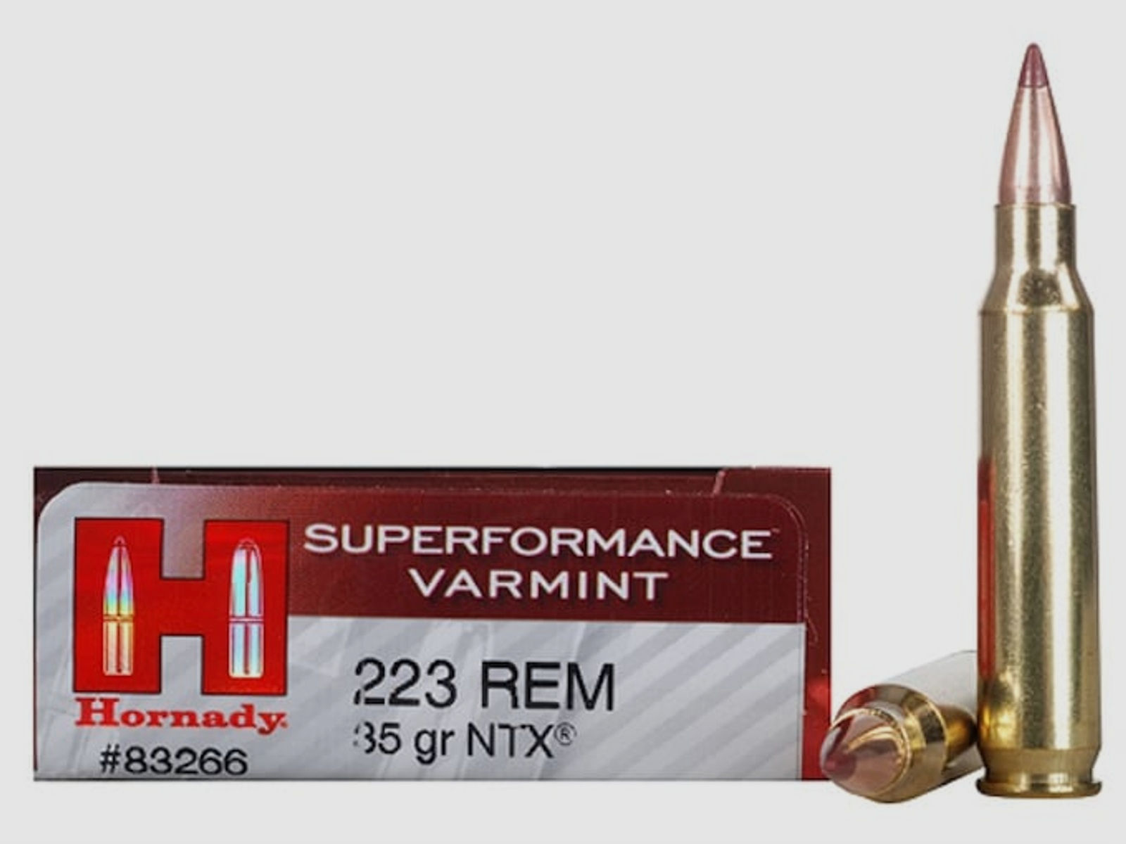 Hornady Superformance Varmint .223 Rem. 35GR NTX 20 Patronen