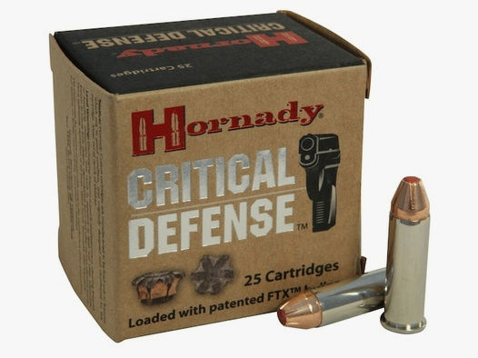 Hornady Critical Defense .38 Special 110GR FTX 25 Patronen