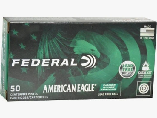 Federal American Eagle Indoor Range Training .380 ACP 75GR IRT 50 Patronen