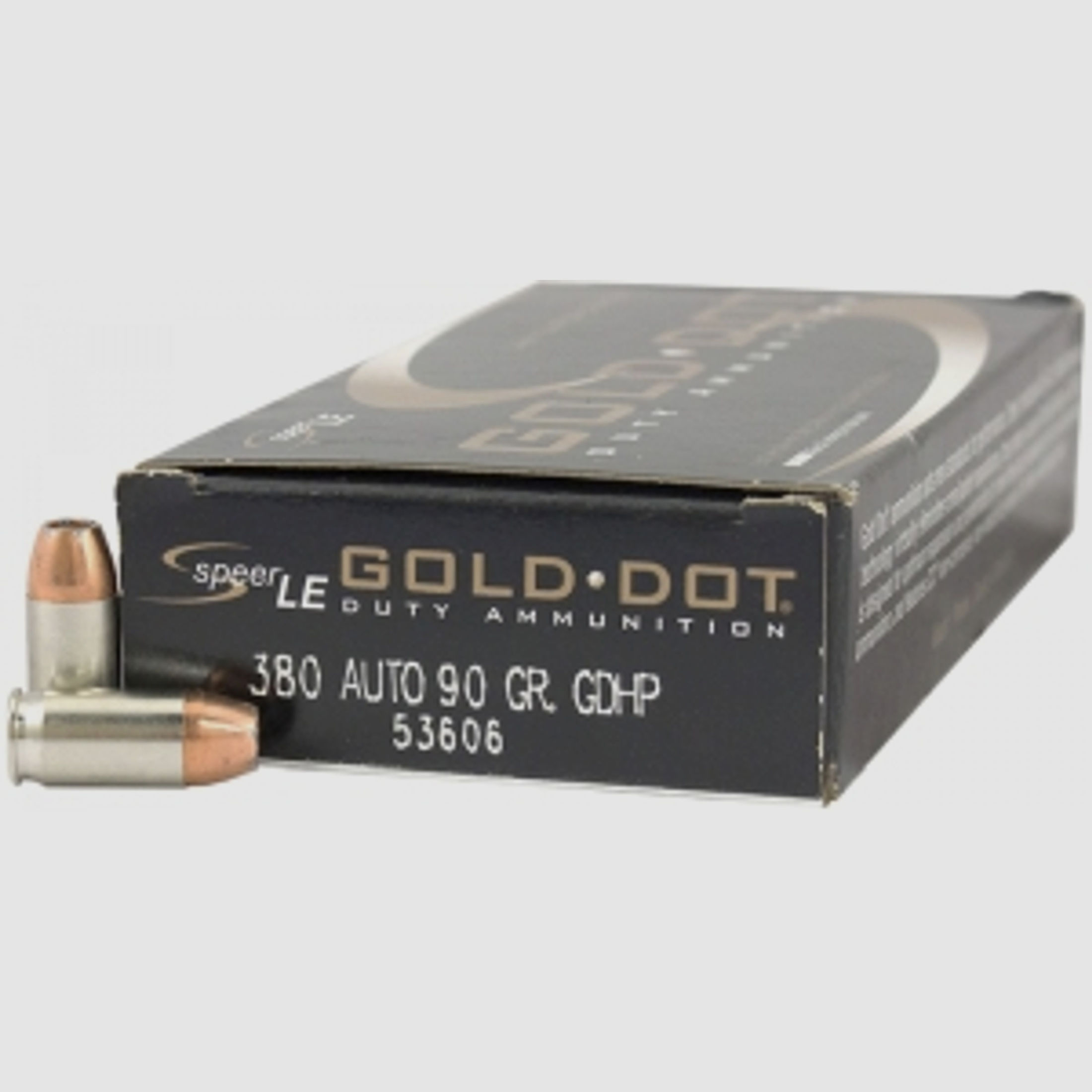 Speer Gold Dot .380 ACP 90GR GDHP 50 Patronen