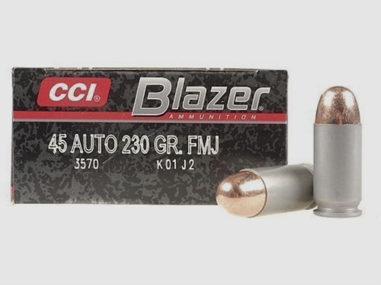 CCI Blazer Aluminium .45 ACP 230GR FMJ 50 Patronen