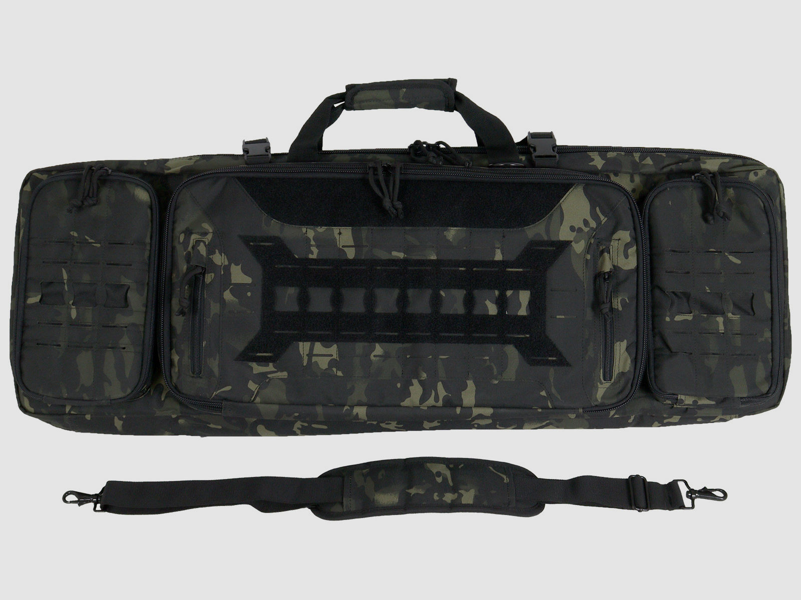 Doppelfutteral für AR15/AR10 Tactical Rifle Case Camo