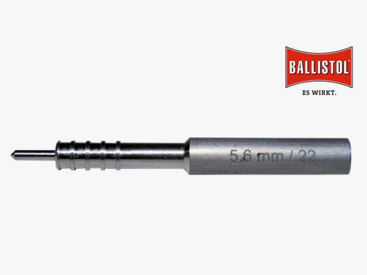 Ballistol Patch-Adapter aus Aluminium, Ø 5,5 mm (1/8“ Innengewinde)