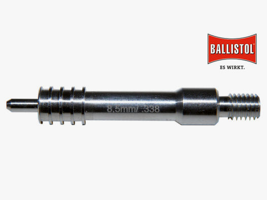 Ballistol Patch-Adapter aus Aluminium, Ø 8,5 mm (M5 Außengewinde)