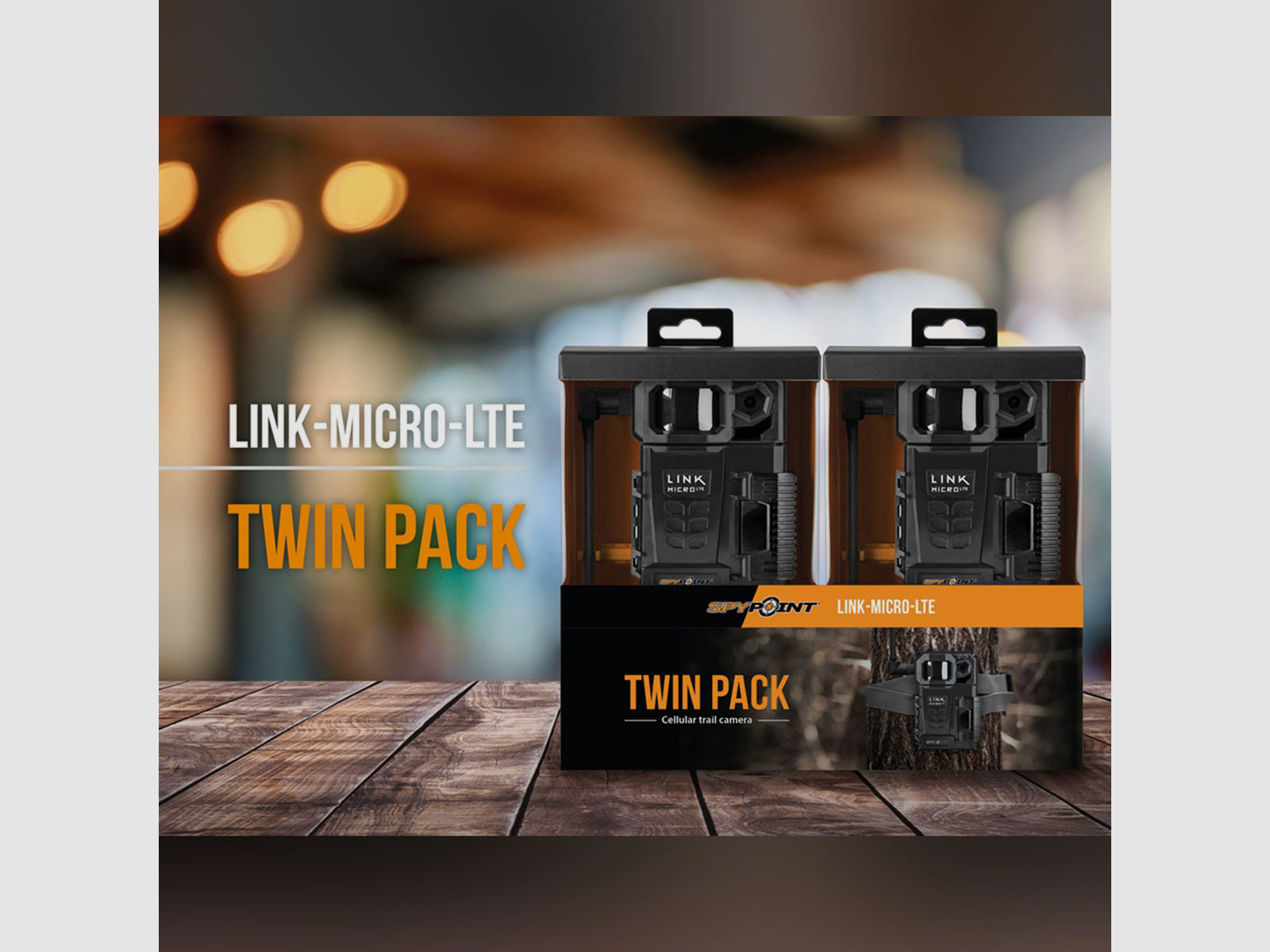 SPYPOINT Wildkamera Link Micro LTE Twin Pack