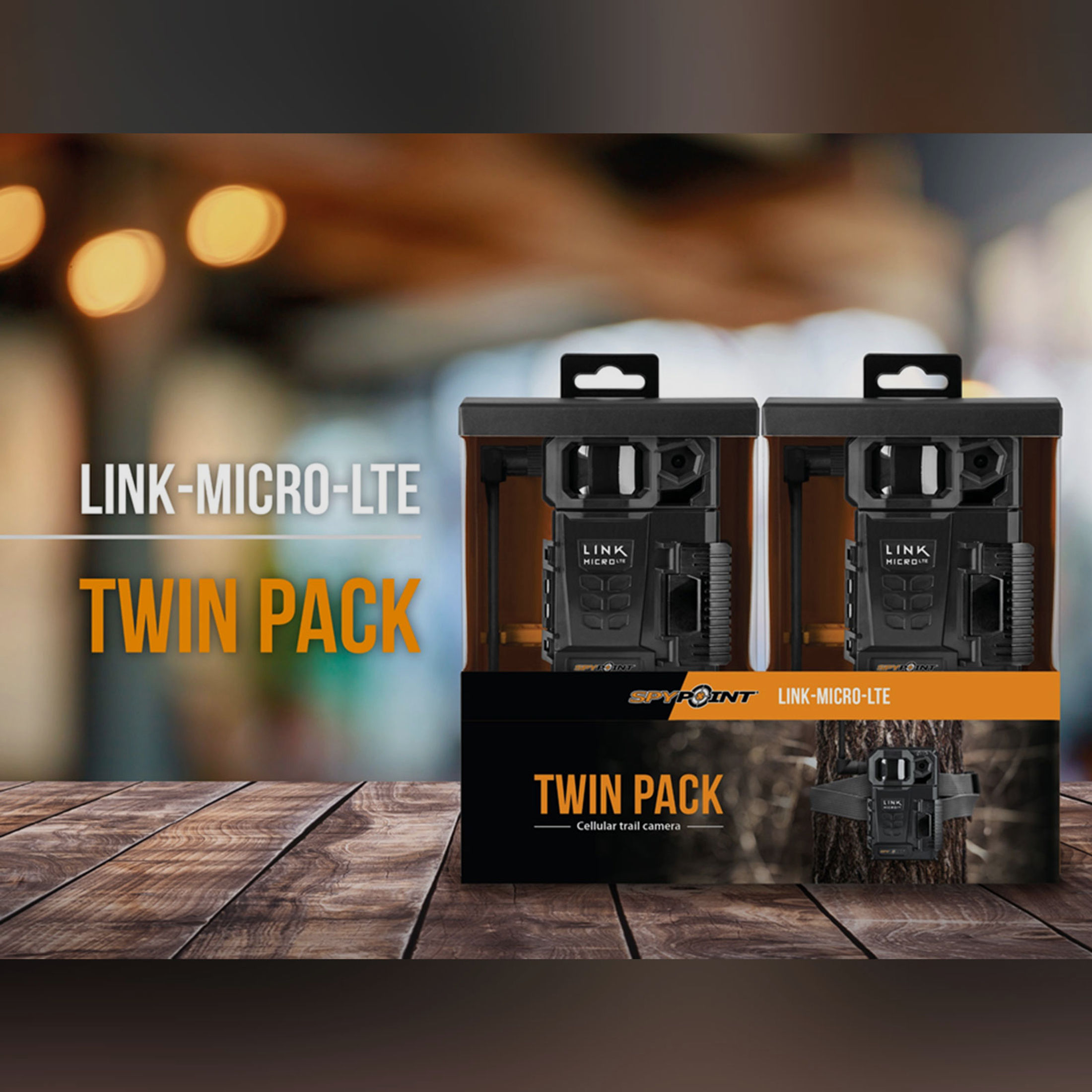 SPYPOINT Wildkamera Link Micro LTE Twin Pack