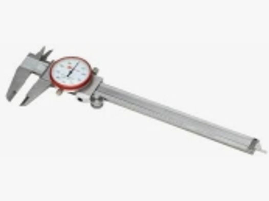 Hornady Steel Dial Caliper/  Hornady Schieblehre Edelstahl Uhr 1/100 inch