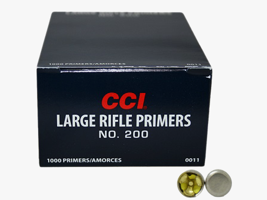 CCI Zündhütchen 200 Large Rifle 1000 Stück