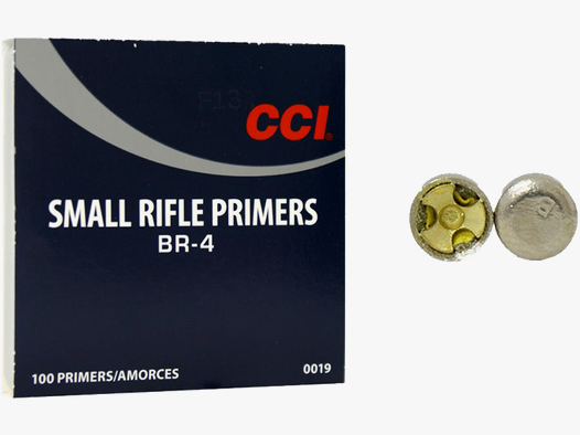 CCI Zündhütchen BR4 Small Rifle 1000 Stück