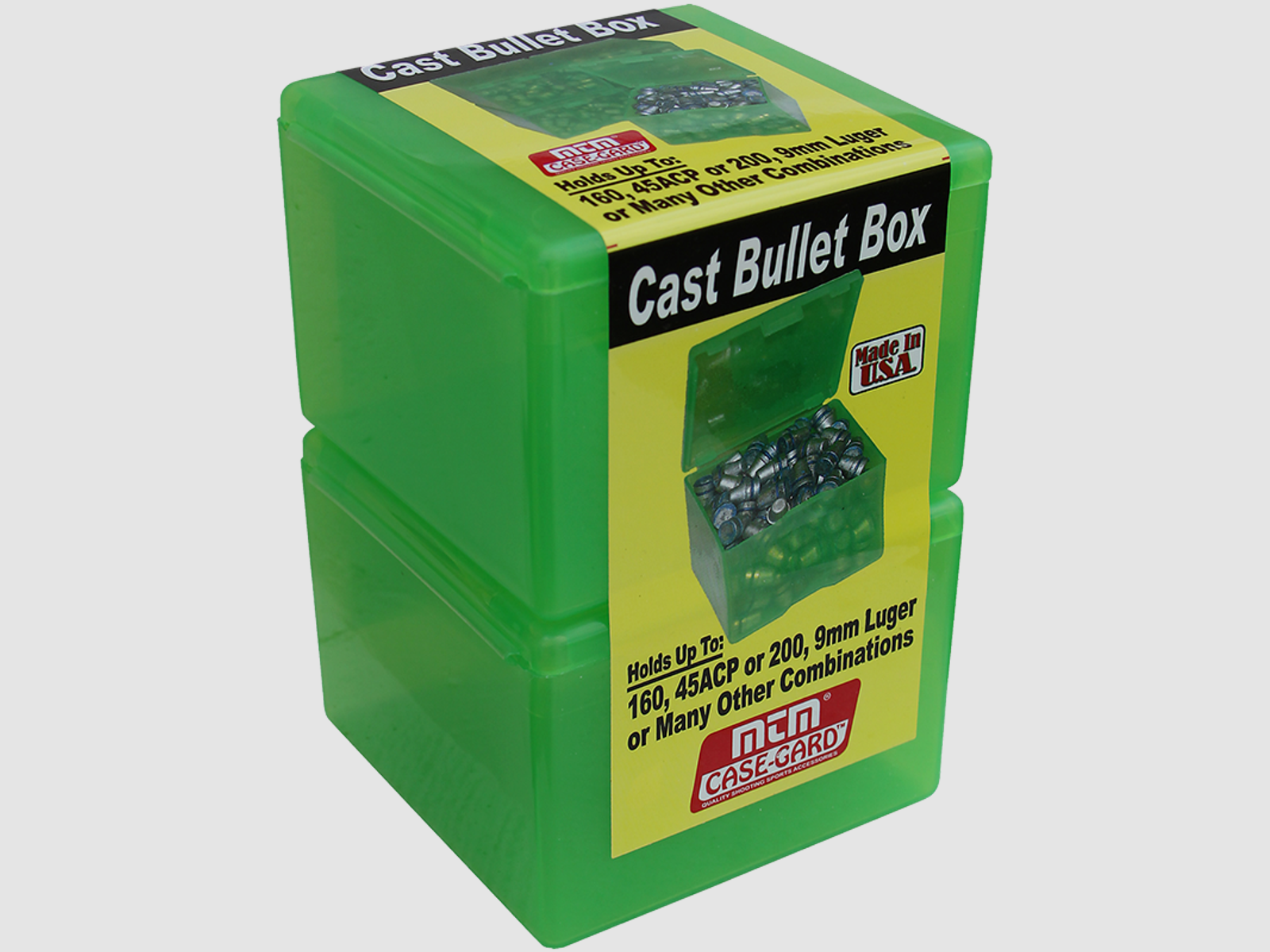 MTM Geschossbox CAST-1-16 grün klar