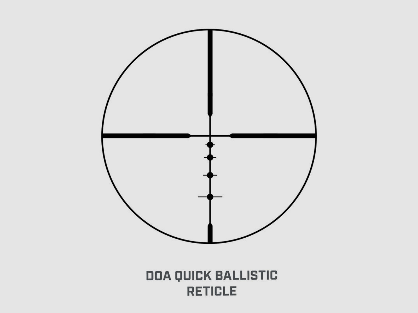 Bushnell Zielfernrohr Legend 3-9x40mm DOA Quick Ballistic Absehen