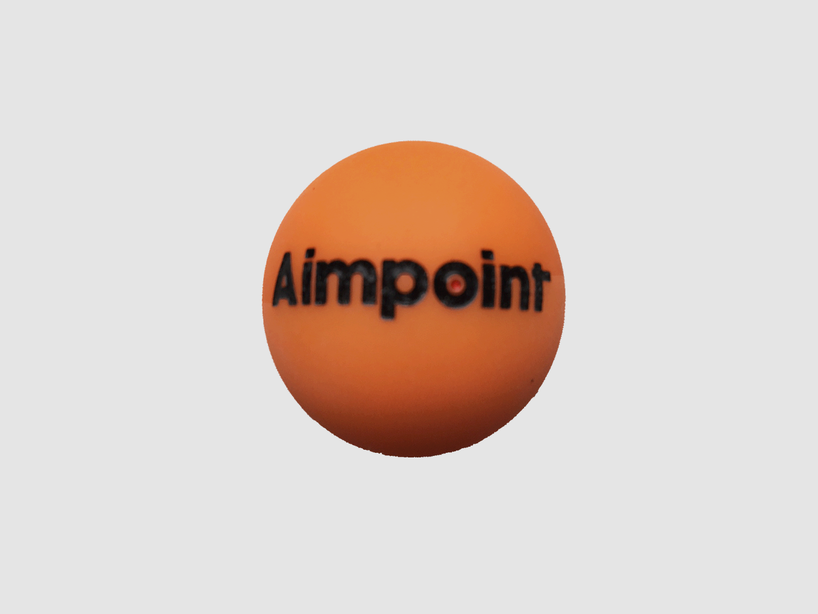 Aimpoint Kammergriffkugel aus Silikon, orange mit Logo