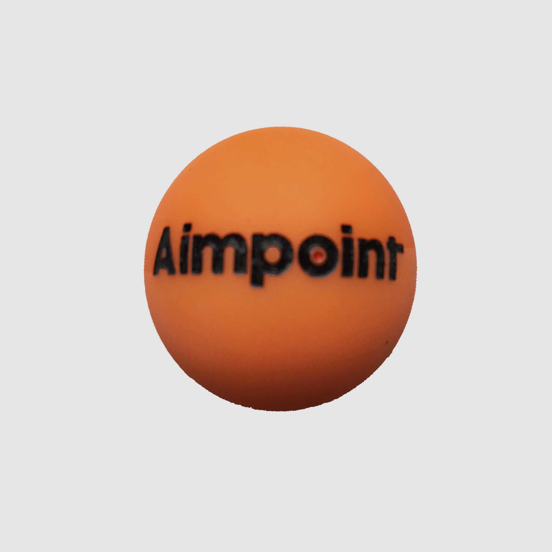 Aimpoint Kammergriffkugel aus Silikon, orange mit Logo
