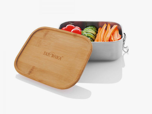 TATONKA Lunch Box I 800 Bamboo Edelstahl-Brotdose