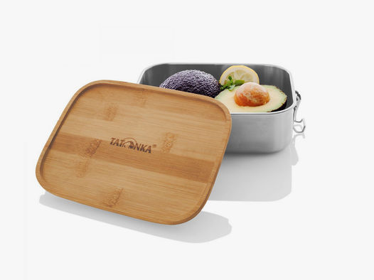 TATONKA Lunch Box I 1000 Bamboo Edelstahl-Brotdose