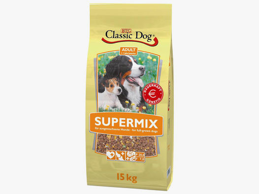Classic Dog Hundefutter Supermix 15kg